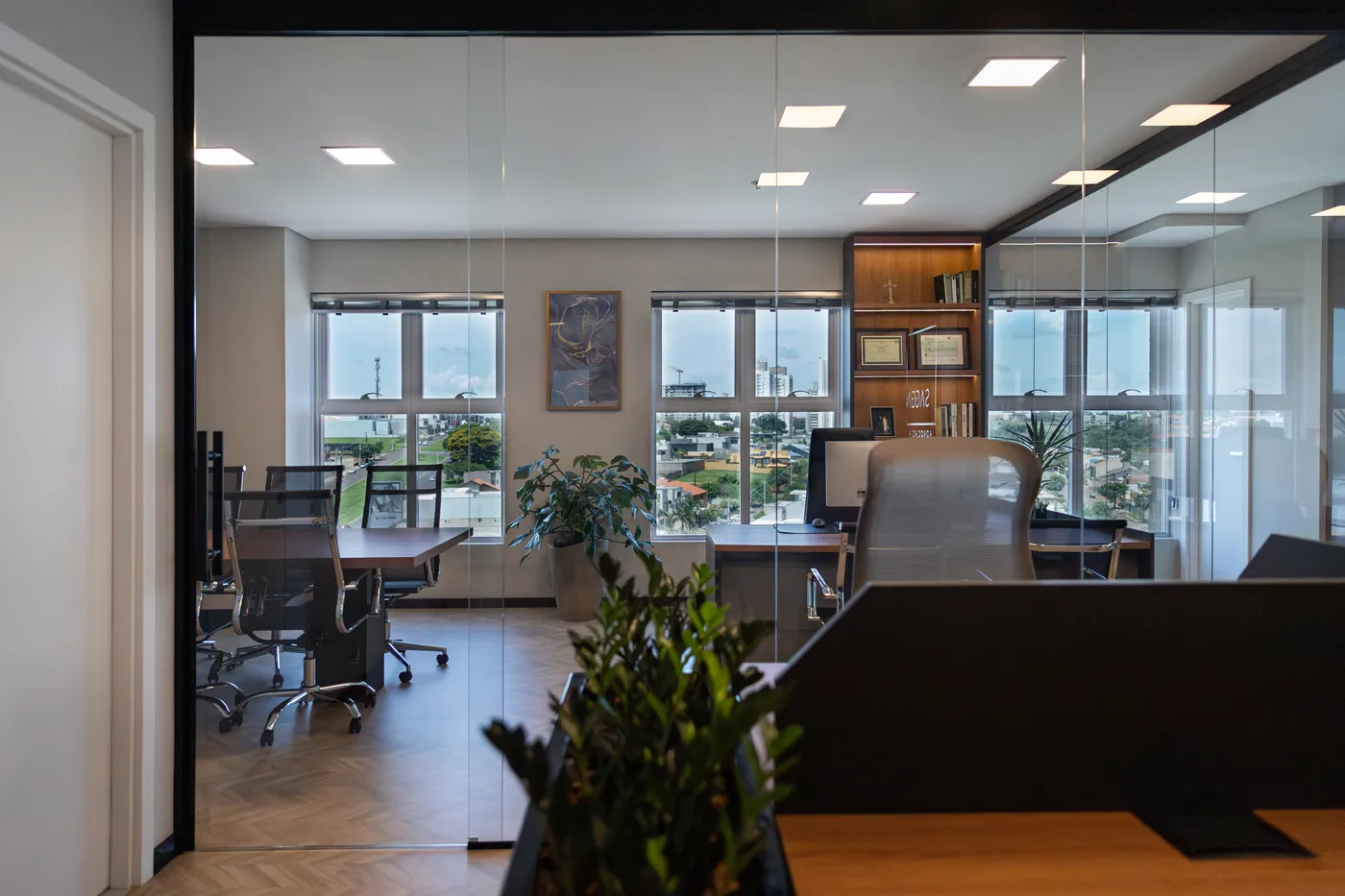 Sala de reuniões do escritório